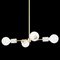 Gold and Glass Brass Jasmine Candlestick from BDV Paris Design Furnitures 1