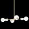 Gold and Glass Brass Jasmine Candlestick from BDV Paris Design Furnitures, Image 1