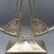 Art Deco Silvered Candleholder, 1930s -1940s, Image 4