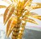 Lampada da terra dorata a forma di palma con 3 rami, Italia, anni '70, Immagine 11