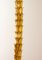 Golden Palm Tree Floor Lamp with 3 Sparkling Branches, Italy, 1970s 15