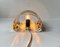 Danish Modern Brass Wall Sconce by Werner Schou for Coronell, 1970s 4