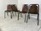 Industrielle Mid-Century Stühle von Charlotte Perriand für Les Arcs, 1960er, 4er Set 11