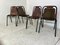 Mid-Century Industrial Chairs attributed to Charlotte Perriand for Les Arcs, 1960s, Set of 4 3