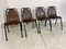 Mid-Century Industrial Chairs attributed to Charlotte Perriand for Les Arcs, 1960s, Set of 4 9