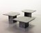 Black Carrara Marble Side Tables with Oblique Angles, Italy, 1970s, Set of 3, Image 14