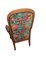 Silla francesa con tapicería estilo Liberty, siglo XIX, Imagen 3