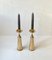 Large Danish Brass Candlesticks by Jens Harald Quistgaard for Ihq, 1960s, Set of 2 4