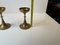 Mid-Century Scandinavian Brass Candlesticks, 1960s, Set of 2 6