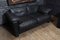 Black Leather Sofas from de Sede, 1980s, Set of 2 7