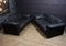 Black Leather Sofas from de Sede, 1980s, Set of 2 15