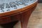 Tavolino da caffè Mid-Century in alluminio e palissandro, anni '60, Immagine 10