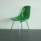 Chaise d'Appoint DSX Vintage Verte par Herman Miller pour Eames, 1950s 3