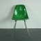 Chaise d'Appoint DSX Vintage Verte par Herman Miller pour Eames, 1950s 2