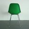 Chaise d'Appoint DSX Vintage Verte par Herman Miller pour Eames, 1950s 5