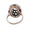 Diamonds, Rose Gold and Silver Ring, 1940s, Image 3