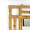 Rectangular Bamboo and Rattan Wall Mirror in the Style of Vivai del Sud, Italy, 1970s, Image 7