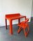 Orange Folding Chairs, 1970s, Set of 2, Image 3