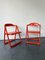 Orange Folding Chairs, 1970s, Set of 2, Image 7
