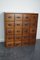 French Fruitwood Apothecary Cabinet, 1950s, Image 2