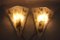Murano Glas Wandlampen, Italien, 1980er, 2er Set 12