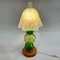 Lámpara de mesa hongo de cristal de Murano, años 90, Imagen 9