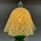 Lámpara de mesa hongo de cristal de Murano, años 90, Imagen 8