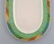 Oval Pamplona Porcelain Dish with Colorful Decoration from Gallo Design, Germany 3