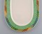 Plato Pamplona ovalado de porcelana con decoración colorida de Gallo Design, Germany, Imagen 3