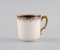 Mocha Cups with Saucers in Hand-Painted Porcelain from Limoges, France, 1930s, Set of 20, Image 3