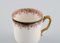Mocha Cups with Saucers in Hand-Painted Porcelain from Limoges, France, 1930s, Set of 20 4