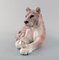 Figurine in Porcelain Lioness Figurine from Royal Copenhagen 2