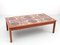 Mid-Century Modern Scandinavian Coffe Table with Ceramic Tiles 3