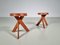 Elmwood S31 Stools by Pierre Chapo, 1980s, Set of 2, Image 2