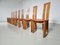 Dining Chairs by Mario Marenco for Mobil Girgi, 1970s, Set of 8, Image 2