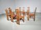 Dining Chairs by Mario Marenco for Mobil Girgi, 1970s, Set of 8, Image 5