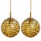 Yellow Murano Glass Pendant Light from Doria, 1960s, Image 6