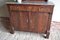 Antique Empire Mahogany Folding Buffet with Marble Top 9