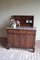 Antique Empire Mahogany Folding Buffet with Marble Top 6