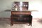 Antique Empire Mahogany Folding Buffet with Marble Top 2