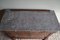 Antikes klappbares Empire Buffet aus Mahagoni mit Marmorplatte 8