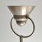 Lámpara de pie Art Déco con pantalla ajustable de níquel atribuida a Gispen para Willem Hendrik Gispen, años 20, Imagen 9
