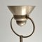 Lampada da terra Art Déco con paralume regolabile in nichel attribuita a Gispen per Willem Hendrik Gispen, anni '20, Immagine 12