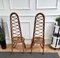 Bamboo, Rattan & Wicker Side Chairs by Dirk Van Sliedrecht, 1960s, Set of 2 4