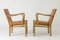 Fauteuils par Elias Svedberg, 1930s, Set de 2 3