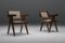 PJ-SI-28-A Office Cane Chairs attributed to Pierre Jeanneret, Chandigarh, 1955 5