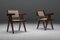 PJ-SI-28-A Office Cane Chairs attributed to Pierre Jeanneret, Chandigarh, 1955, Image 5