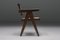 PJ-SI-28-A Office Cane Chairs attributed to Pierre Jeanneret, Chandigarh, 1955, Image 8