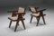 PJ-SI-28-A Office Cane Chairs attributed to Pierre Jeanneret, Chandigarh, 1955 6