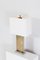 Etched Brass Table Lamp by Roger Vanhevel, 1970s 2
